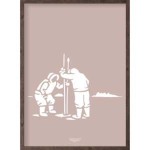 Inuit-Fänger (arctic girl) - KUNSTPRINT - WÄHLE DEINE GRÖSSE