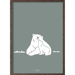 Nanoq (arctic leaf) - KUNSTPRINT - VÆLG STØRRELSE