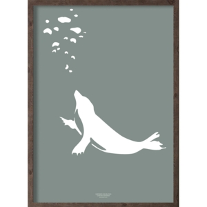 Puisi (artic leaf) - KUNSTPRINT - VÆLG STØRRELSE