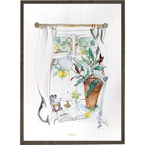 Stueplante - KUNSTPRINT - VÆLG STØRRELSE